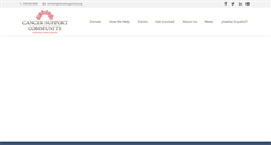 Desktop Screenshot of cancersupportcnj.org